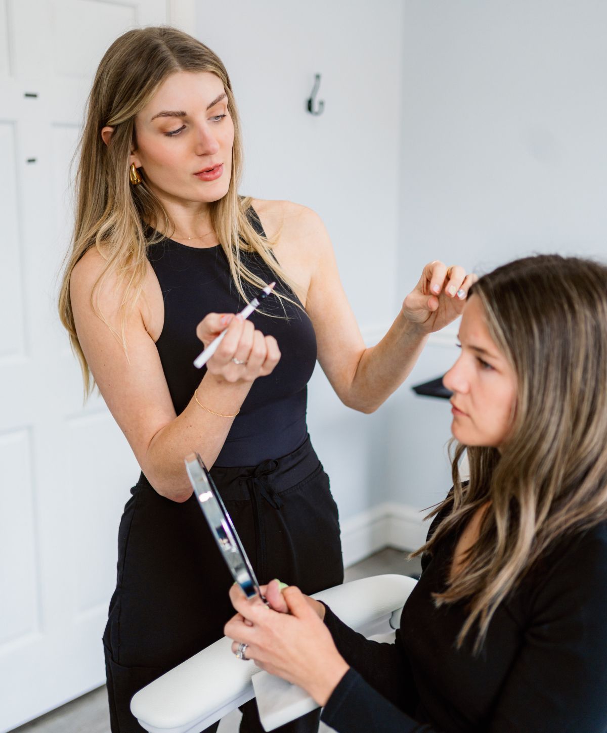 Hinsdale Dermal Filler Specialist with patient