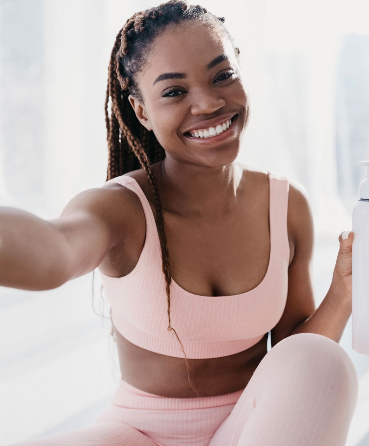 Hinsdale IV Therapy model smiling